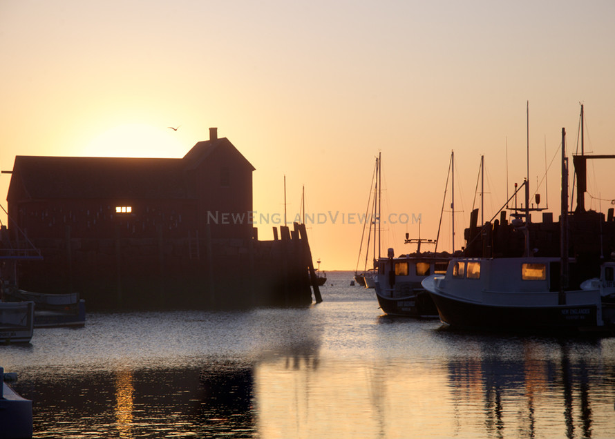 Motif 1, Rockport Harbor, Summer Solstice, Sunrise