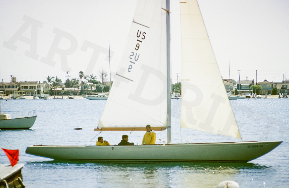 Classic Sailboat, Newport Beach