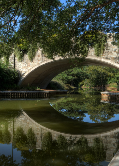 Fine Art Photographs of Bridge Reflections in Norfolk by Michael Pucciarelli
