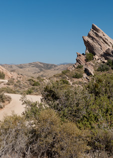 Vasquez Rocks Pano, Agua Dulce, California