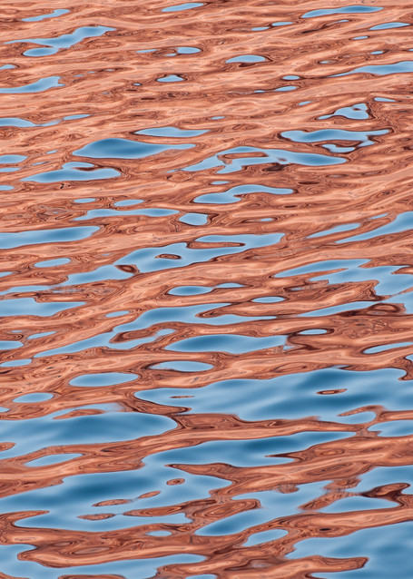Reflections in Water Ripples, Sea of Cortez, Mexico