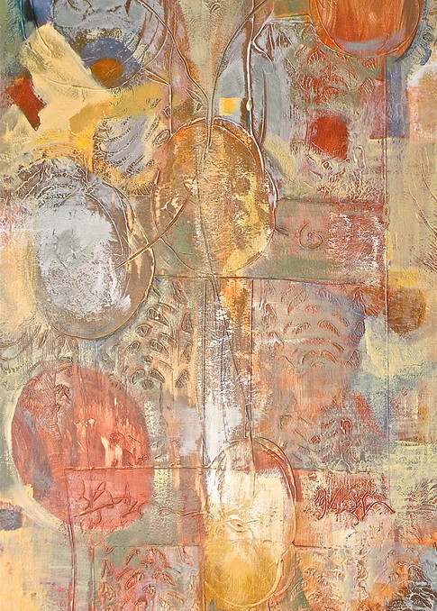The Lovers | Abstract Acrylic Mixed Media | Gordon Meggison IV