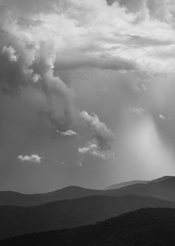 A storm over the Smoky Mountains