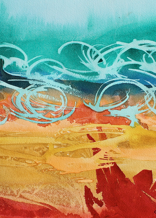 Fractal Pleasure | Abstract Watercolors | Gordon Meggison IV
