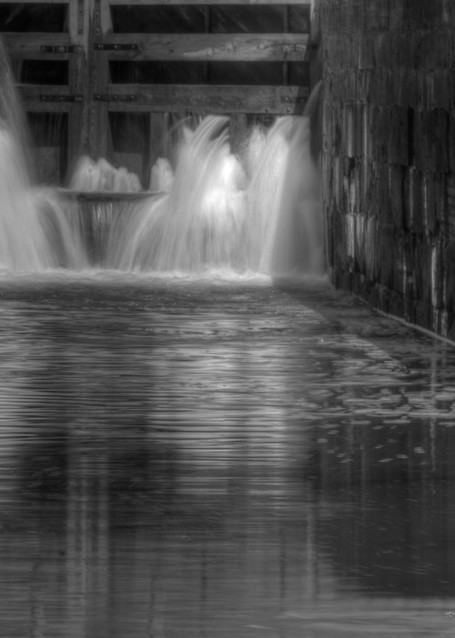 Waterfalls of Great Falls Fine Art Black and White Photographs by Michael Pucciarelli
