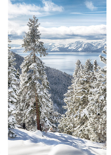 Clearing Tahoe Storm Triptych Art | The Carmel Gallery