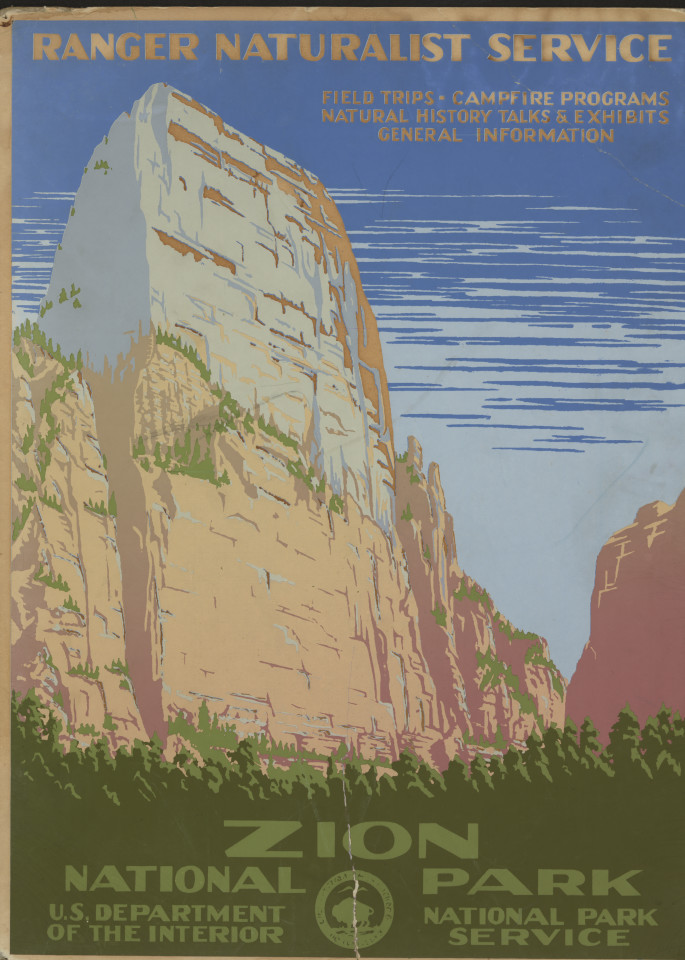 Zion National Park Poster Art | capeanngiclee