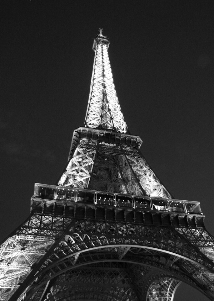Eiffel Tower #1   Black And White Photography Art | Photoissimo - Fine Art Photography