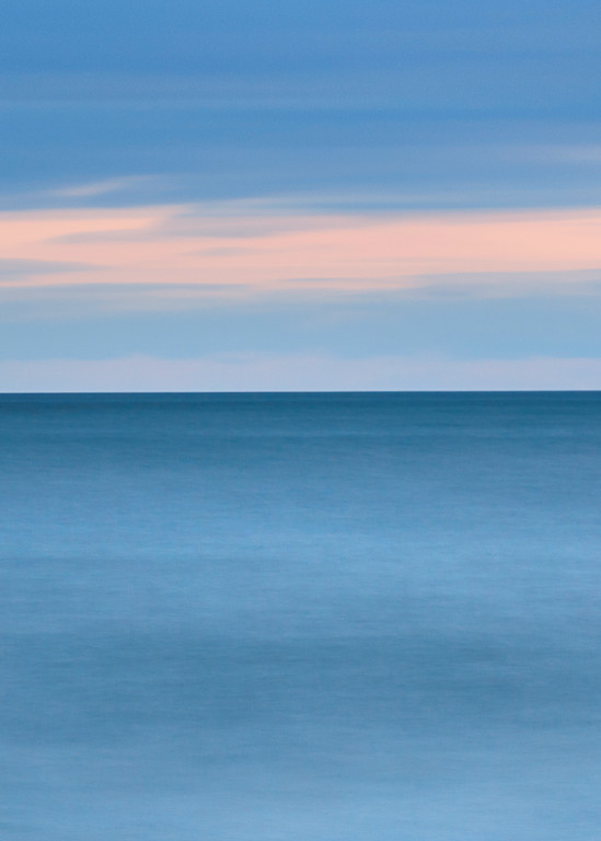 "Weekapaug in Blue" Rhode Island abstract beach photograph