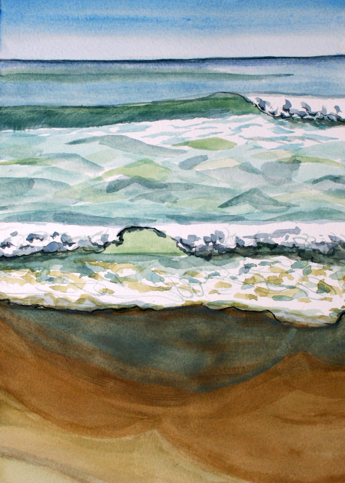 Outer Banks Wave art for Sale