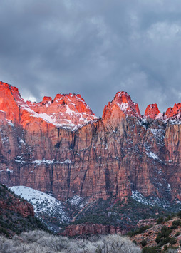 Towers of the Virgin in Zion National Park