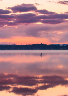 Old Forge Channel Sunrise Panoramic Photography Art | Kurt Gardner Photography Gallery