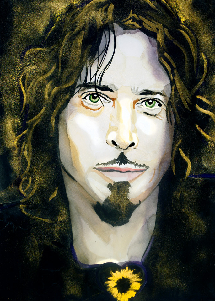 Chris Cornell   Soundgarden/Audio Slave Art | William K. Stidham - heART Art