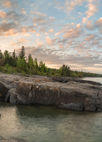 Stoney Point II captured along Lake Superior