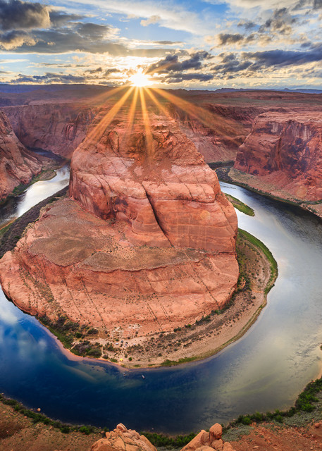 Sunset at Horseshoe Bend Photograph for Sale as Fine Art