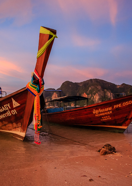Thai Boats Art | Light and Impressions LLC