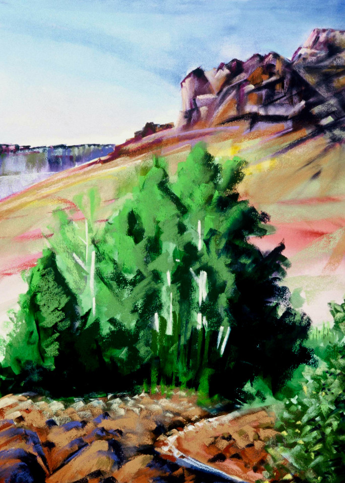 landscape painting
steens mountain
blitzen canyon