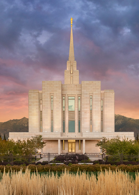Oquirrh Mountain Temple - Refuge from the Storm
