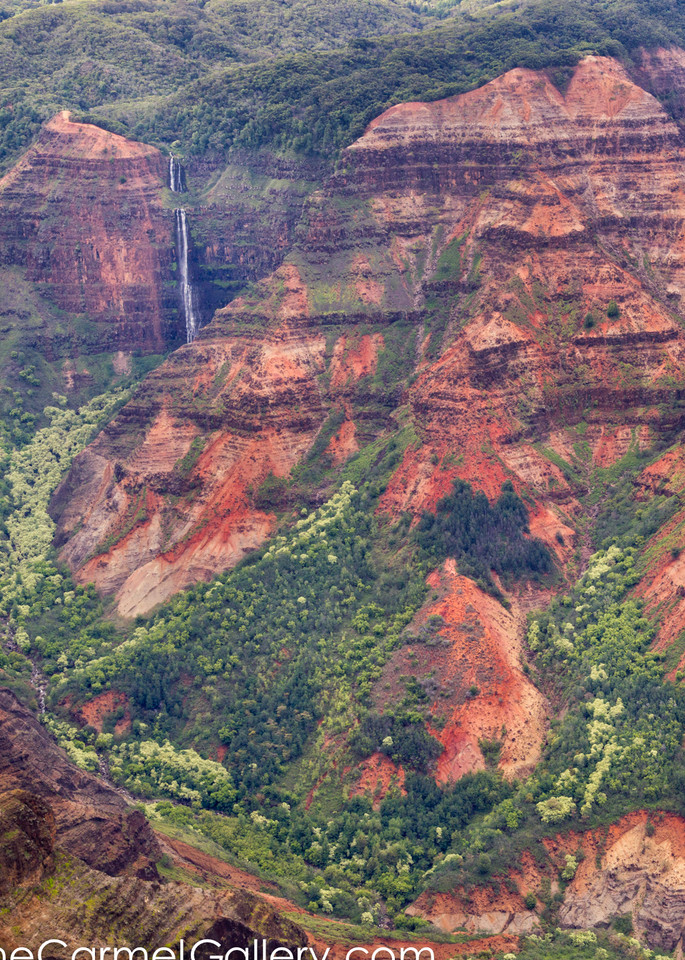 photo of waterfalls in Waimea Canyon