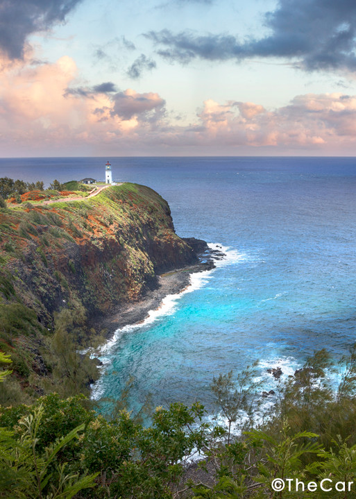 Kilauea Dawn Lighthouse Kauai Sunrise