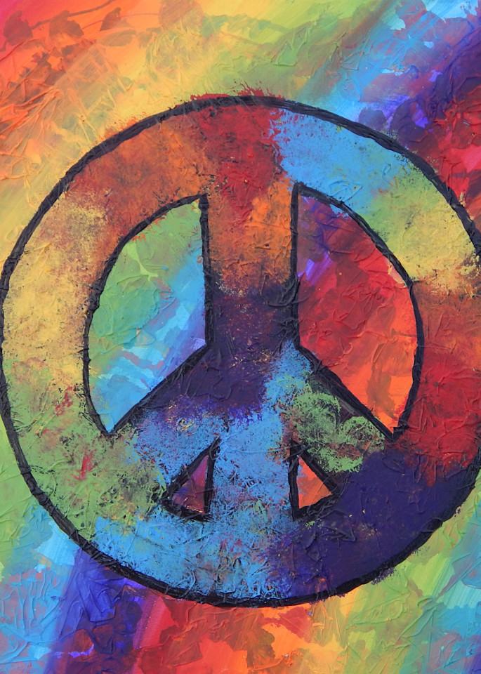 Prizm of Peace | Abstract Culture Art | Painting | Wall Art | Prints | Elizabeth Mae | 11thDC.com