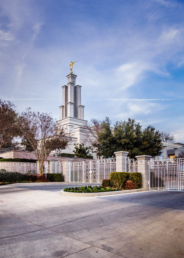 San Antonio Temple - From the Gates