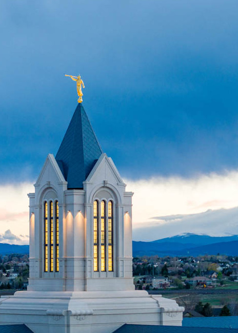 Fort Collins Temple - The Top