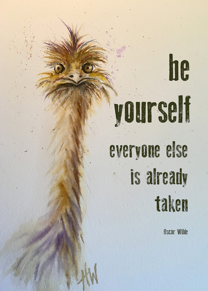 Be yourself quote by Oscar Wilde
