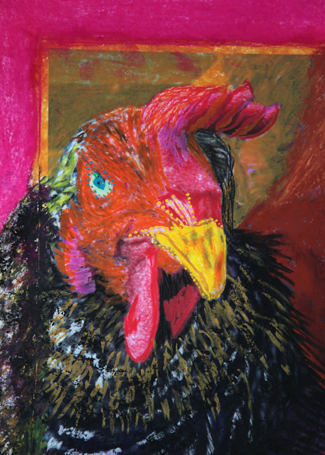 Big Chicken Art | Pam White Art