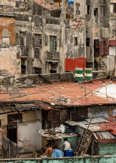 Rooftops . Cuba Photography Art | DAIZAN IMAGES
