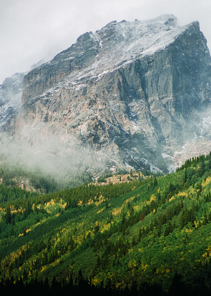 Hallett Peak in September by Colorado photographer James Frank