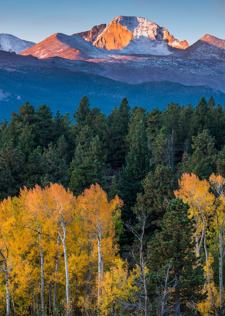Rocky Mountain art of Longs Peak by Colorado photographer James Frank