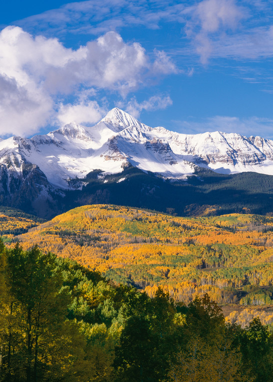 Art print of Wilson Peak by Colorado nature photographer James Frank
