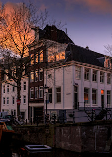 Canal Houses In Amsterdam Photography Art | Sandra Jasmin Photography