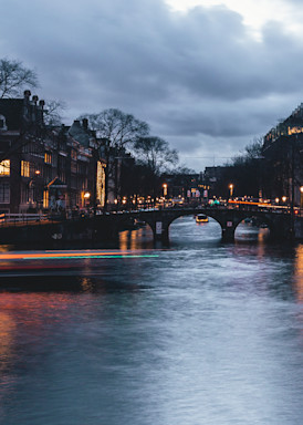Amsterdam In The Winter Photography Art | Sandra Jasmin Photography