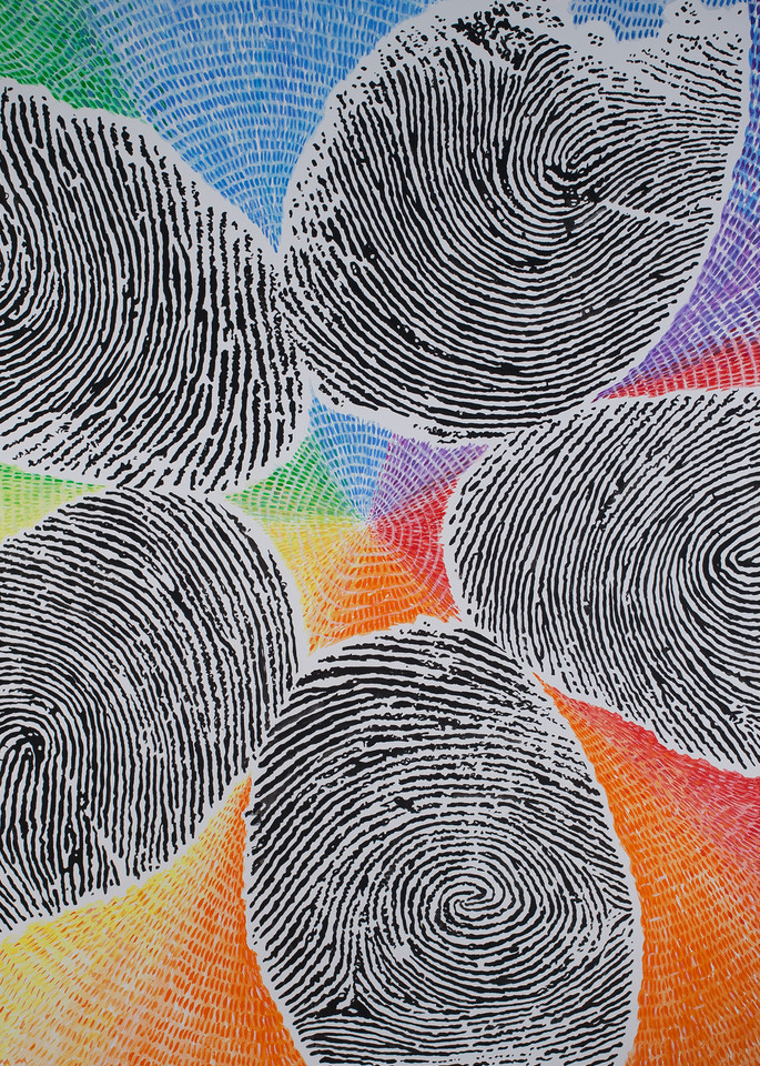 Spectral Forelli Art | Sandy Garnett Studio