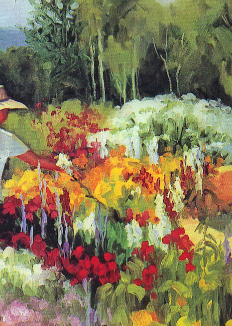 Picking A Fresh Bouquet Art | B. Oliver, Art