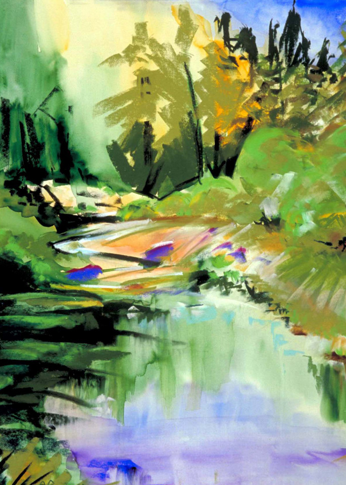 landscape painting
central oregon
crooked river