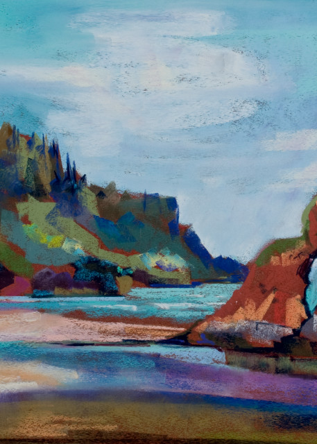 landscape painting
oregon coast
lincoln city
