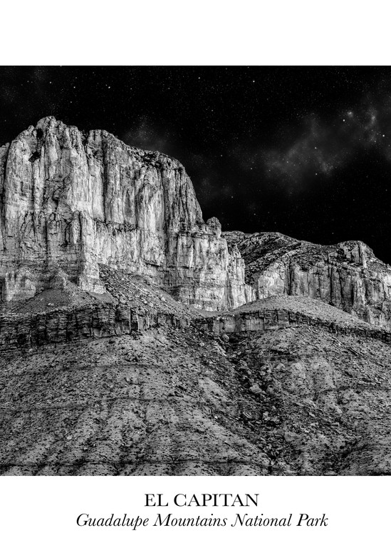 El Capitan, Guadalupe Mountains National Park Photography Art | Robert B. Decker - Fine Art | Photography