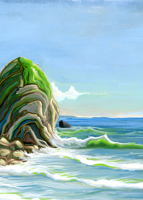 The Cove Painting by Spencer Reynolds
