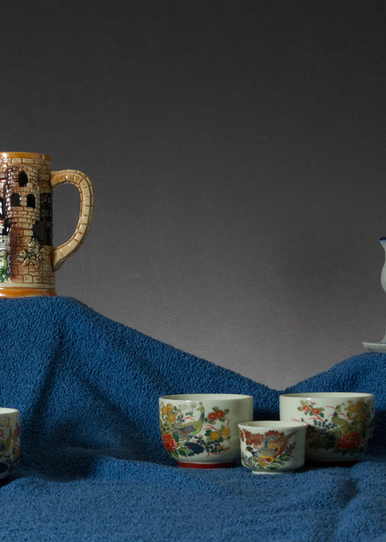A Fine Art Photograph of Mugs and Chinaware by Michael Pucciarelli