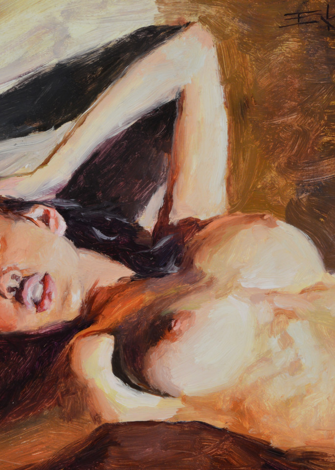 "Sultry Warm" 6x6in. giclee print by Eric Wallis