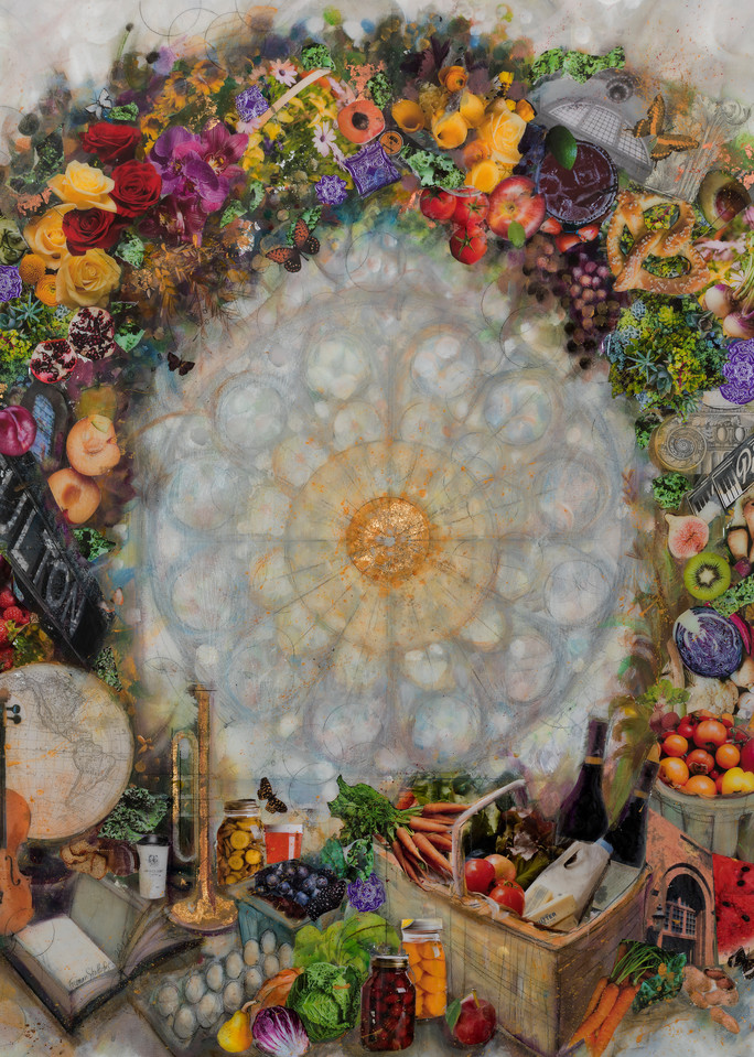 Abundance Wreath Art | Freiman Stoltzfus Gallery