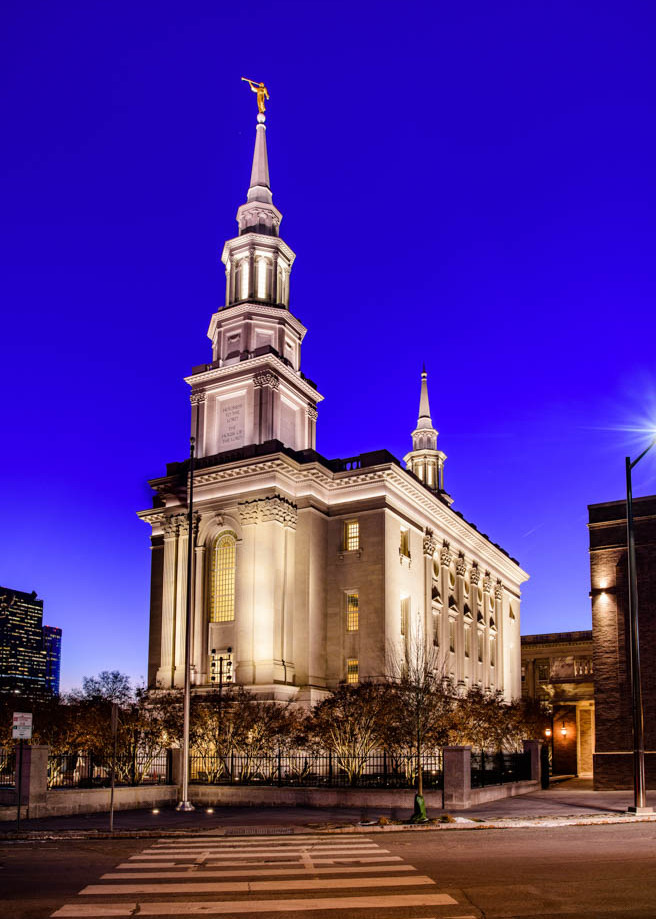 Philadelphia Temple - Across the Street