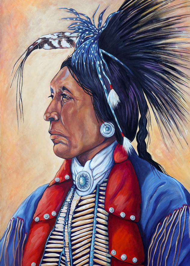 Two Hatchet Kiowa Chief