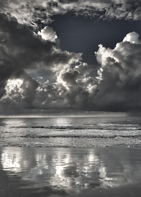 Hunting Island Stormy Reflection Photography Art | Phil Heim Photography