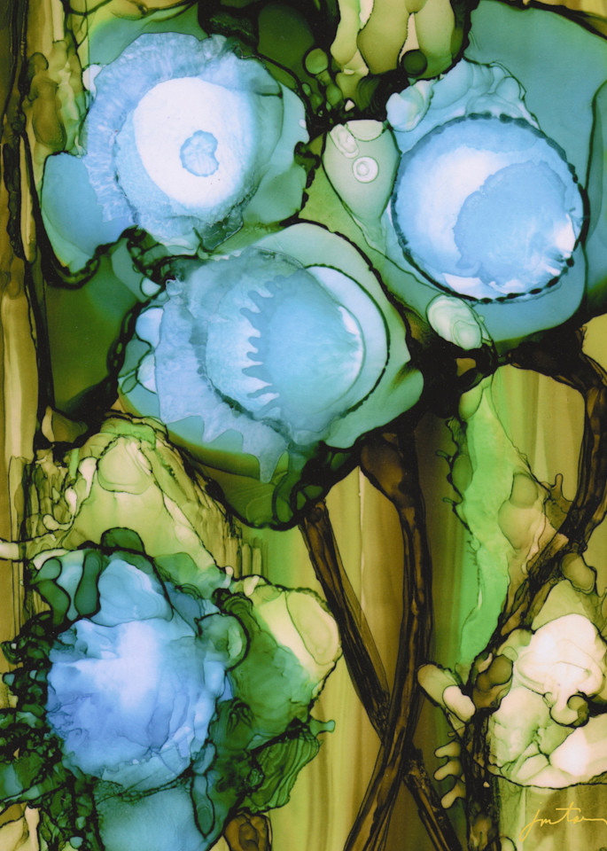 Blue Poppies