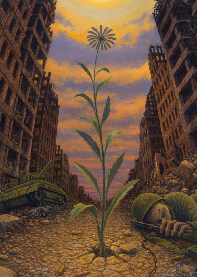 Force of Life custom print from the original painting by Mark Henson