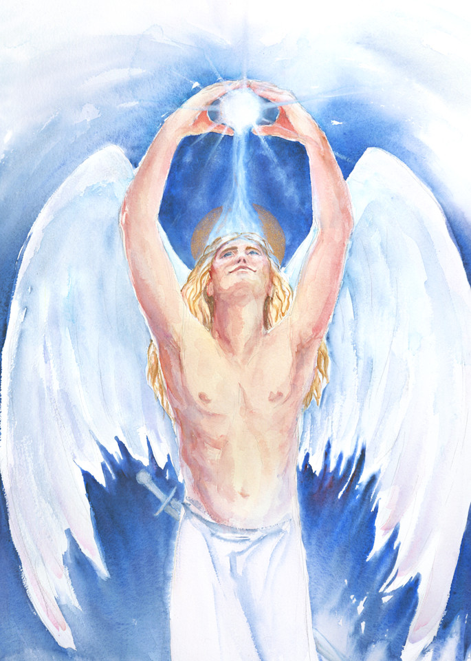 Archangel Michael Art | Bright Spirit Studio